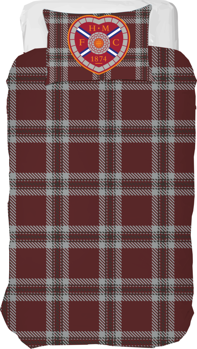 Tartan Style Toddler Duvet Set