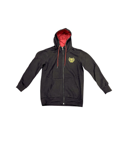  150th Black Full Zip Hoody