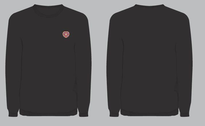 2024 Black Crew Neck Jumper
