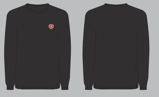  2024 Black Crew Neck Jumper