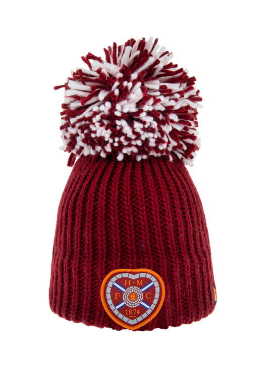  Big Bobble Hat - Maroon