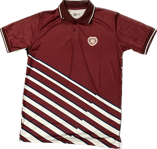 Maroon Golf Polo