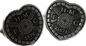  Antique Silver Crest Cufflinks