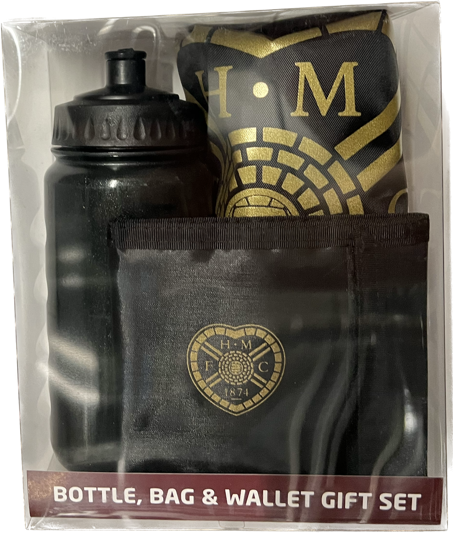  Drink Bottle, Wallet & Bag