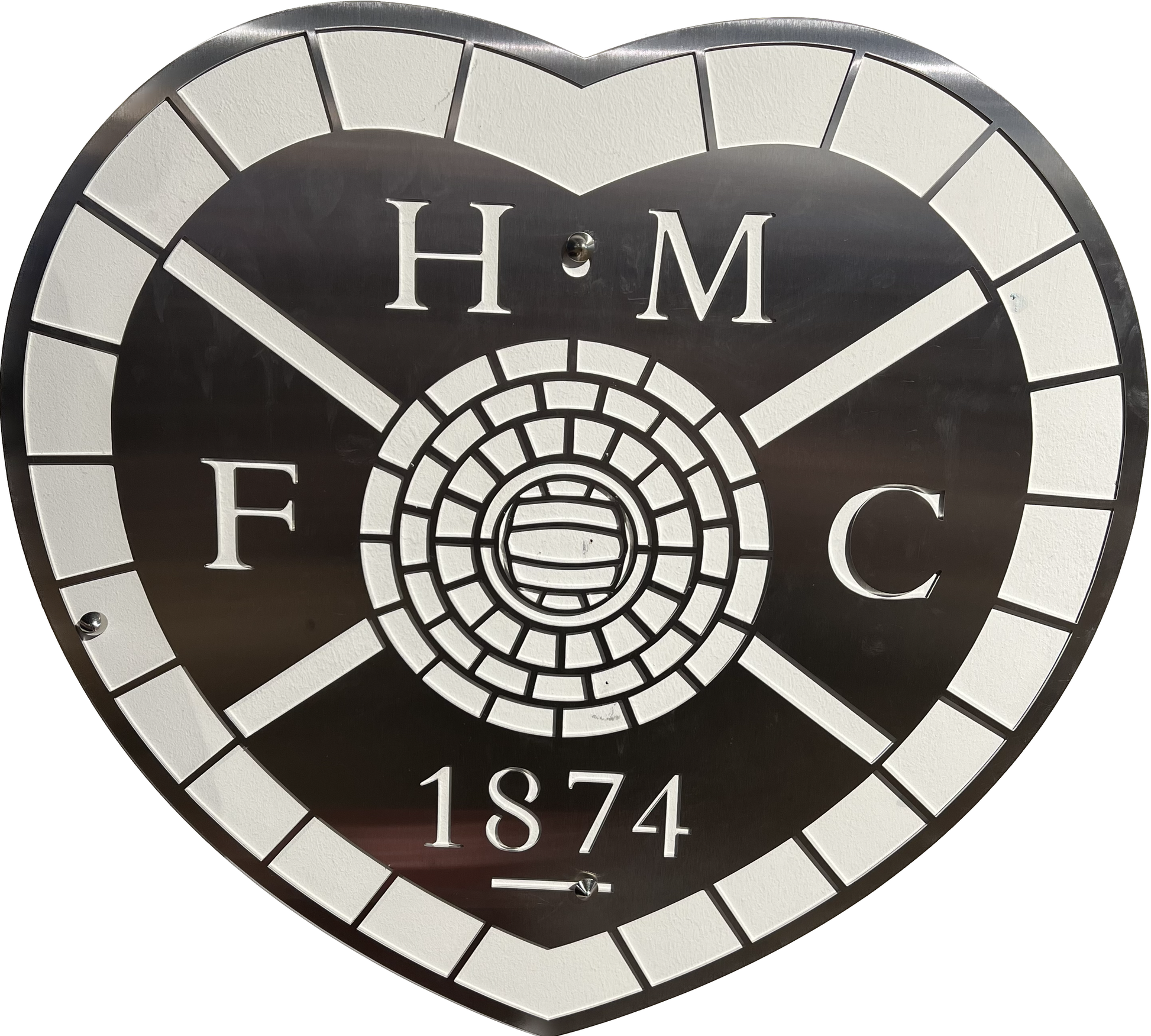  Outdoor Metal Crest 600mm