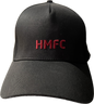  Black Cap With Maroon HMFC Lettering