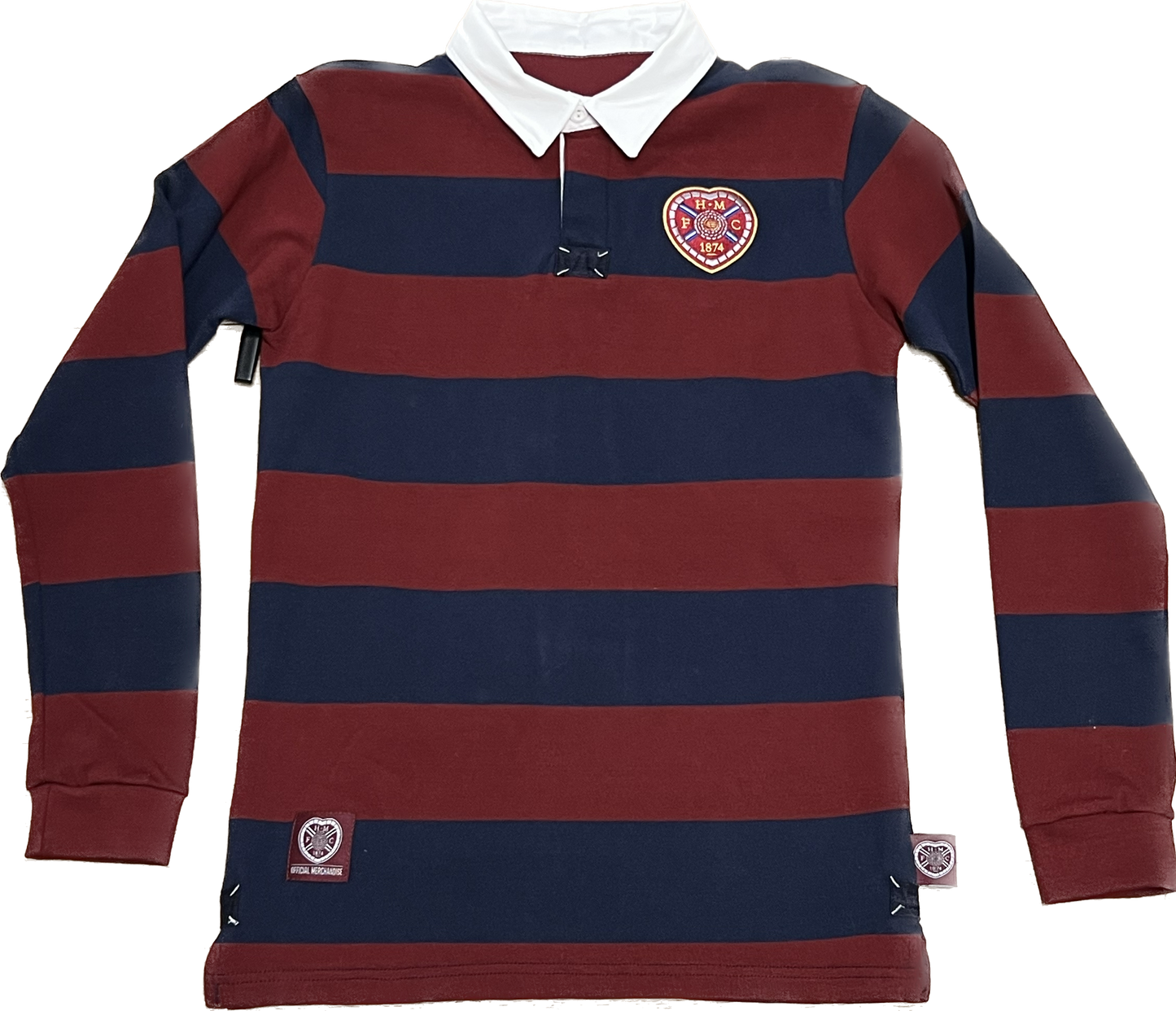  Navy/ Maroon Rugby Top