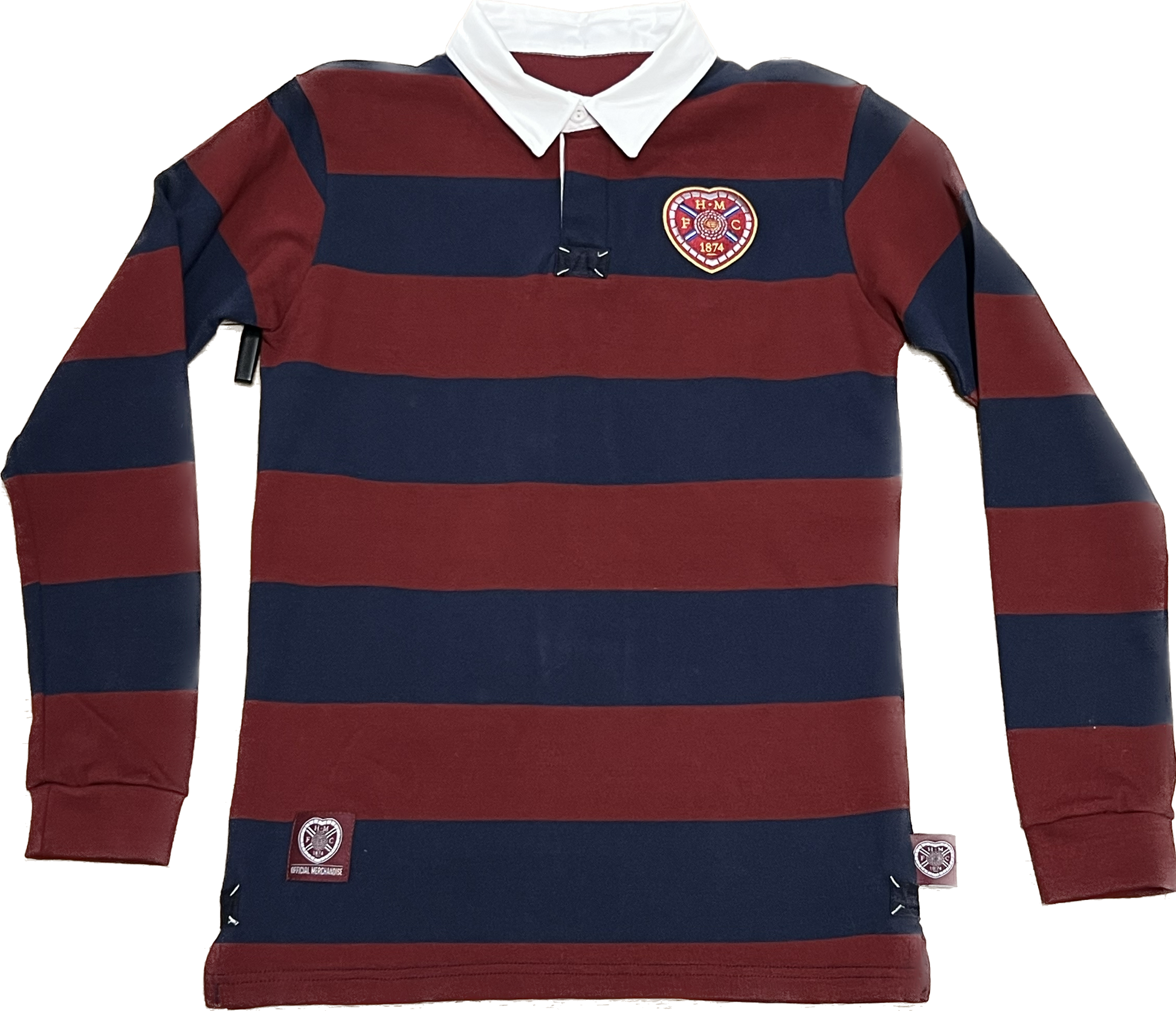  Navy/ Maroon Rugby Top