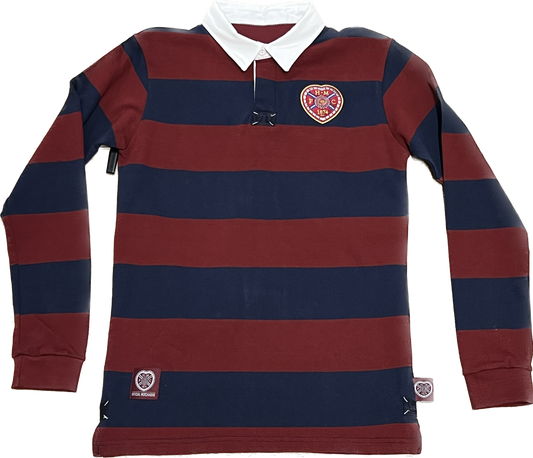  Navy/ Maroon Rugby Top