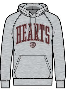  College Style Grey Hoody