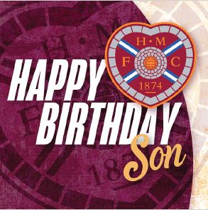  FB03 Family Birthday Crest Card - Son
