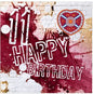  NB11 Age Birthday Splat Card - 11
