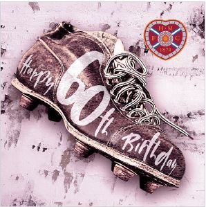  NB34 Age Birthday Retro Boot Card - 60