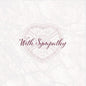  S01 Sympathy Card - Marble
