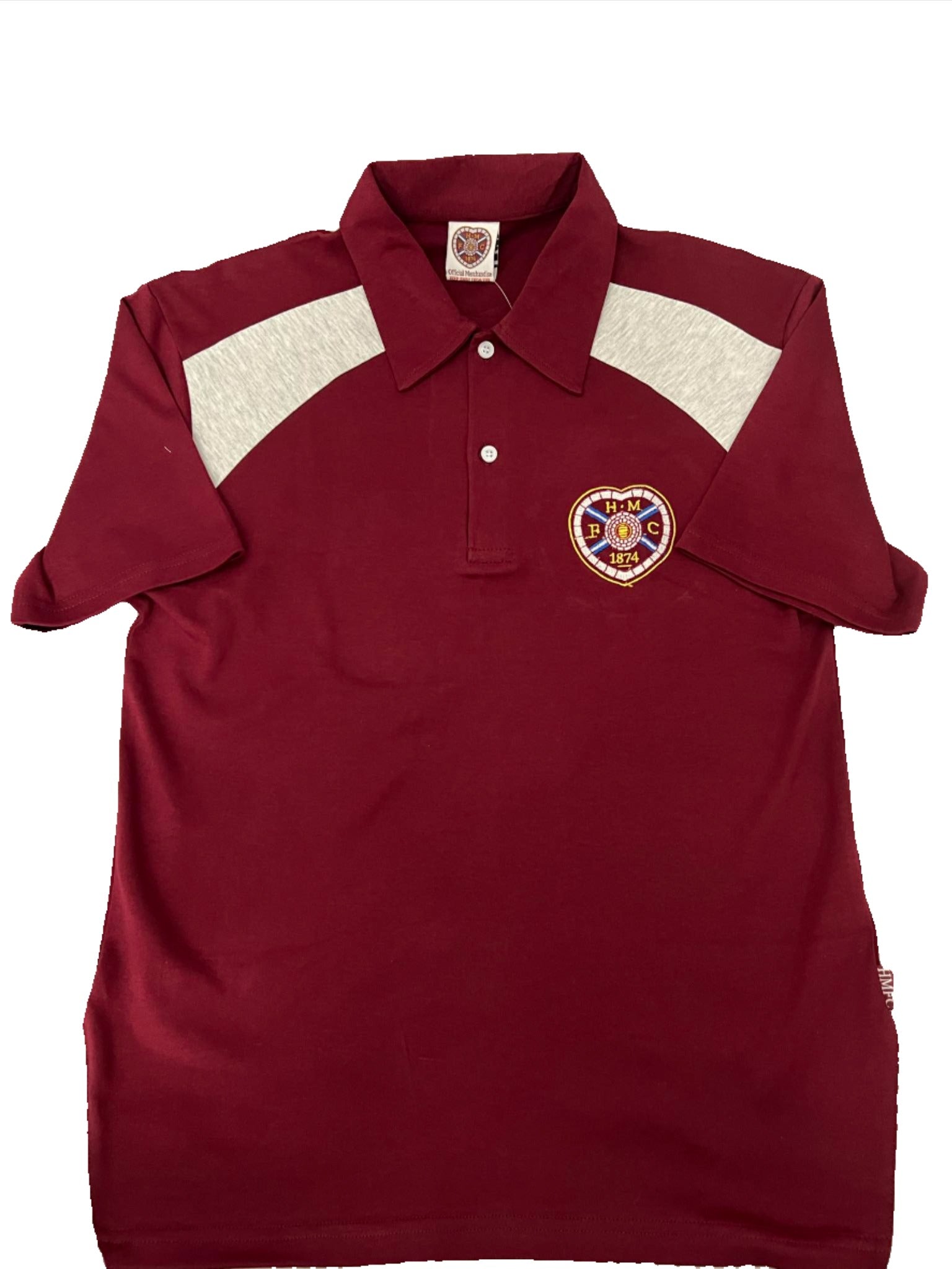  2024 Maroon Cotton Polo