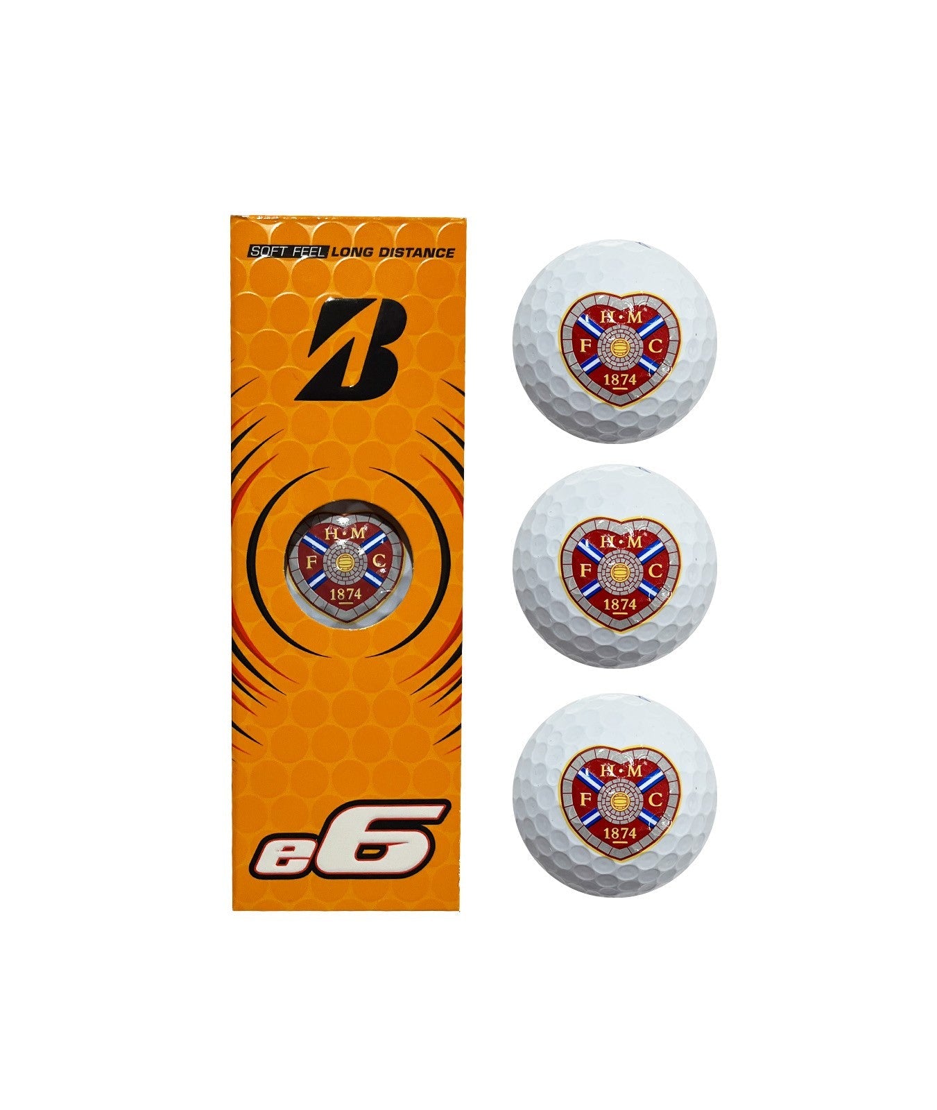  Bridgestone E6 Golf Balls (White)