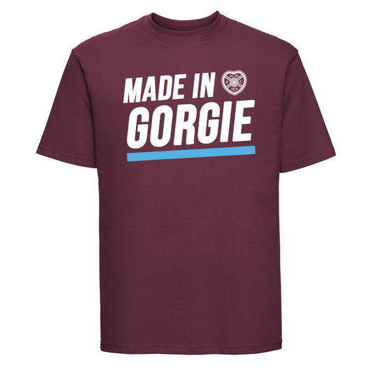  22/23 Maroon T-Shirt - Made In Gorgie