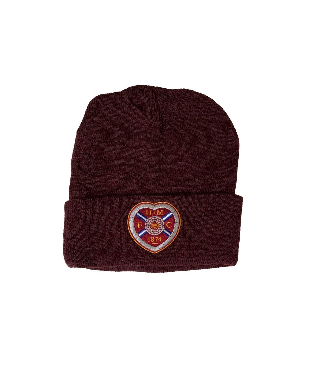  22/23 Maroon Turn-up Beanie