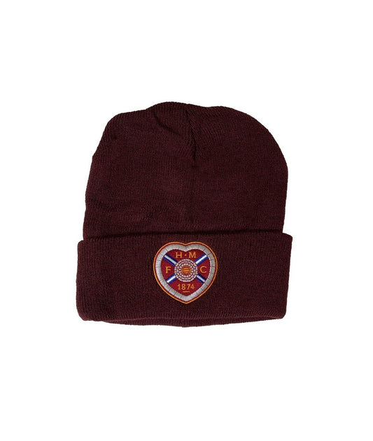  22/23 Maroon Turn-up Beanie