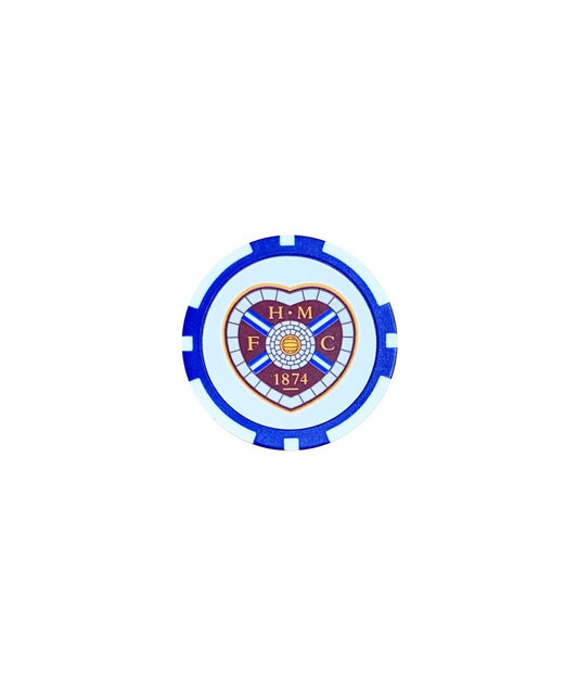 Blue/White Poker Chip Ball Marker
