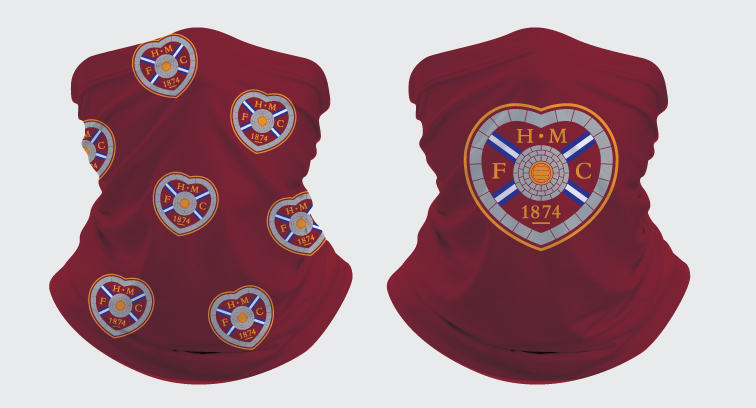  Double Layered Snood - Maroon