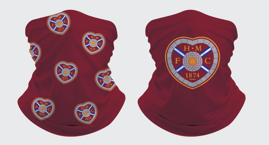  Double Layered Snood - Maroon