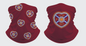  Double Layered Snood - Maroon