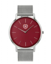  Gents Slim Mesh Silver Watch