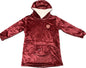  Hearts Sherpa Oversize Fleece Hoody - ADULT