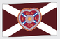  Mega Flag - Saltire/Crest 5ft X 3ft