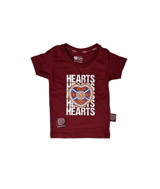  Multi Hearts Kids T-shirt