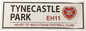  White Metal Street Sign