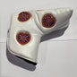  Blade Putter Cover White Multi Crest