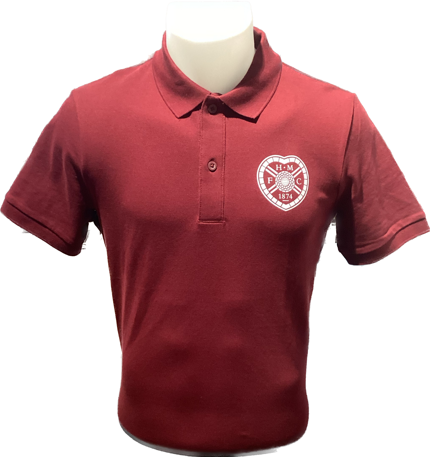  2023 Maroon Organic Polo