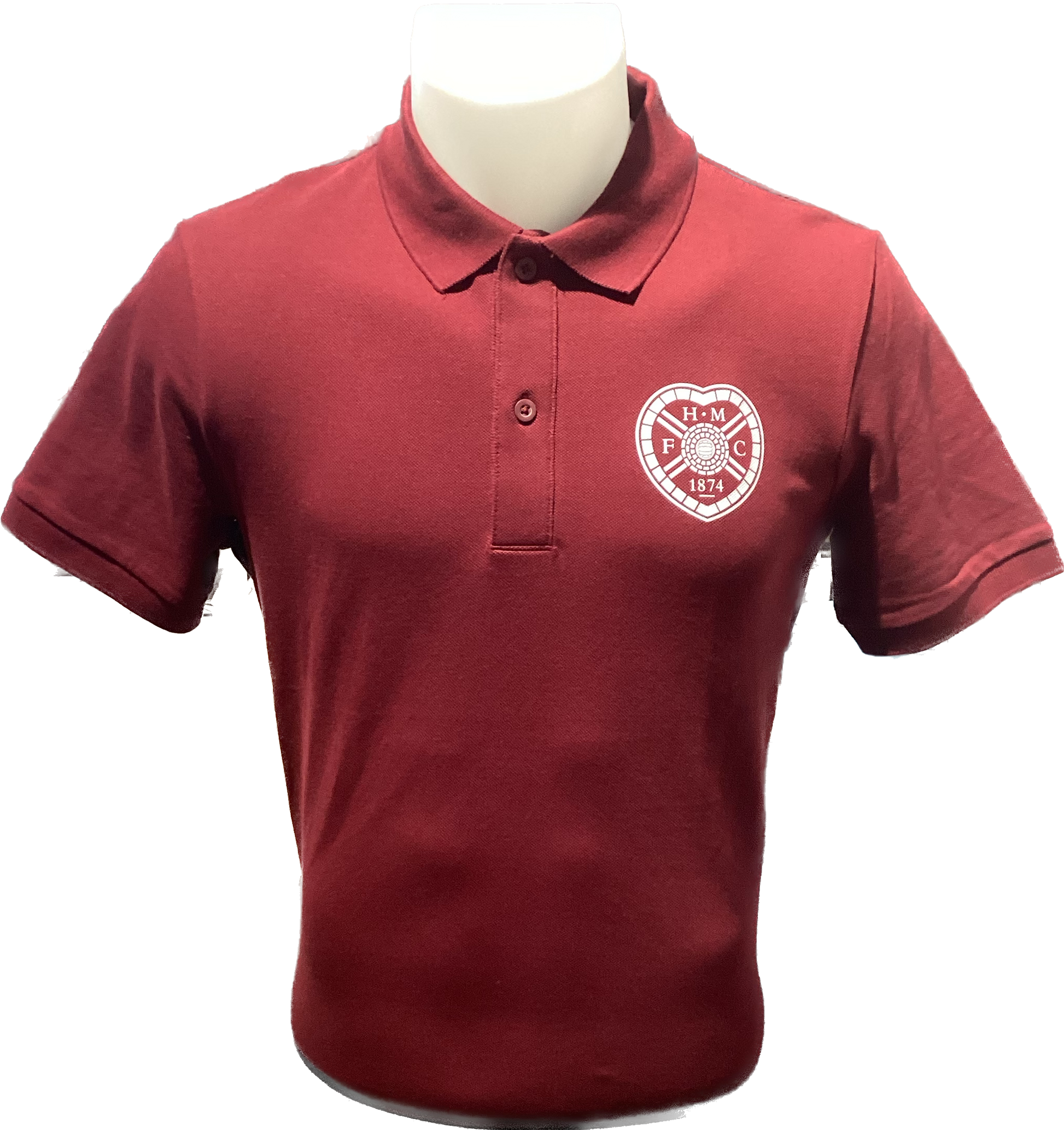  2023 Maroon Organic Polo