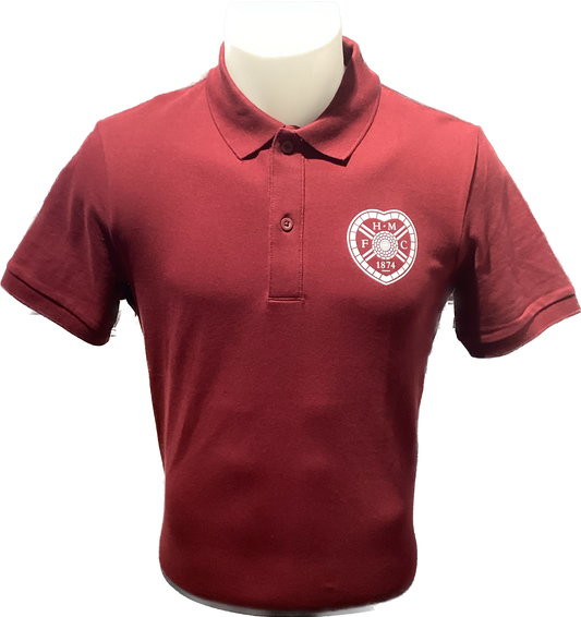  2023 Maroon Organic Polo