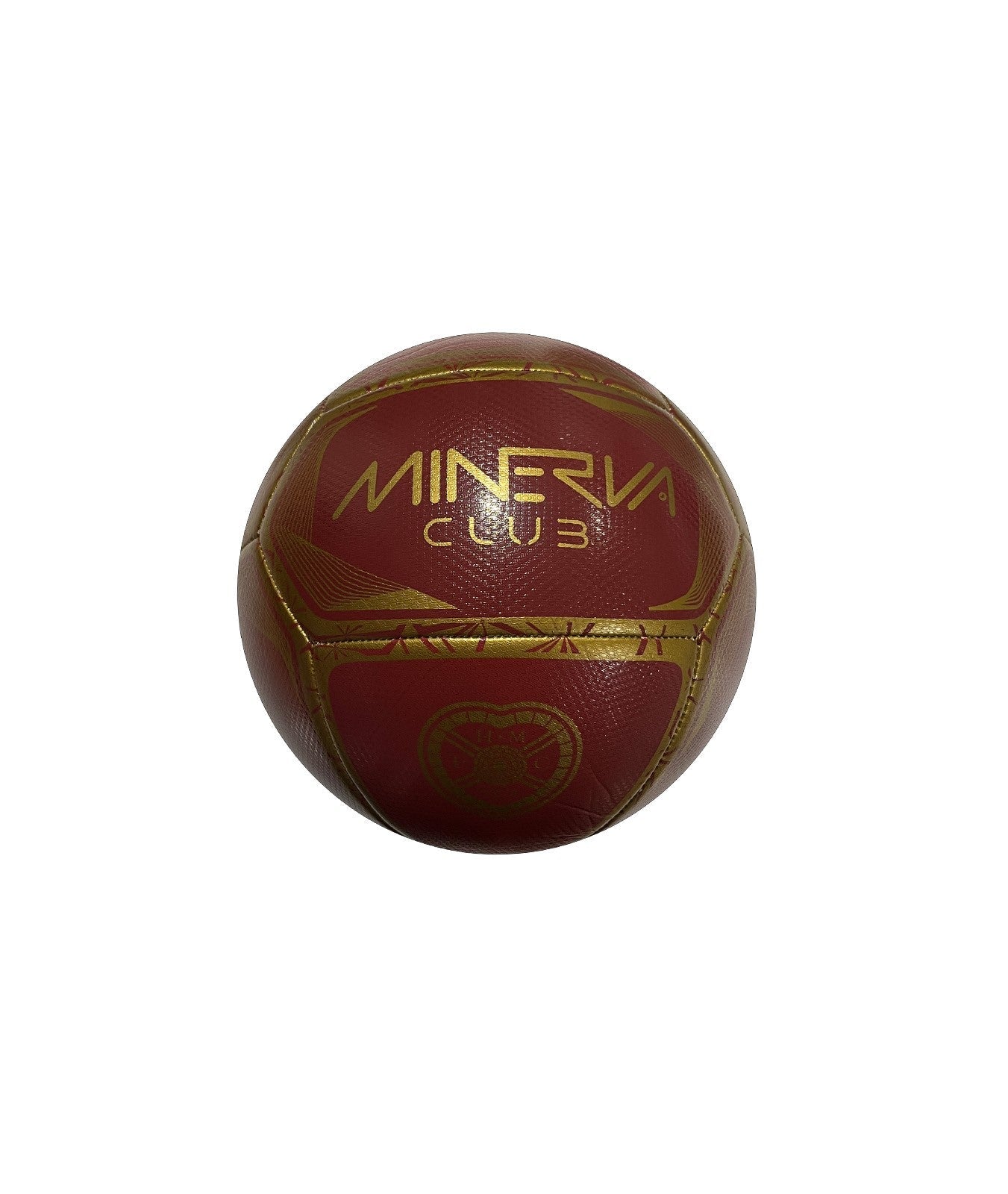  Minerva Maroon/ Gold Football (Size 4)