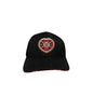  Black Trucker Cap With Crest